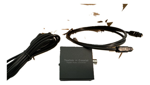 Adaptador De Convertidor De Audio Coaxial Toslink