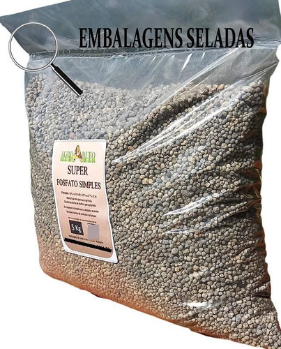 Fertilizante simple superfosfatado Fertilizante de 5 kg