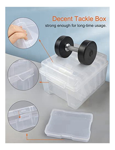 Caja De Almacenamiento De Fotos De 4 X 6 Pulgadas, Funda Org