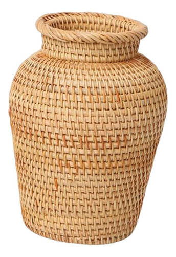 Jarrón De Ratán, Jarrones De Mimbre, Soporte Para Macetas, S