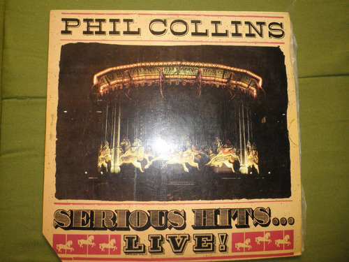 Doble Disco Vinilo Phil Collins - Serious Hits Live! (1990)