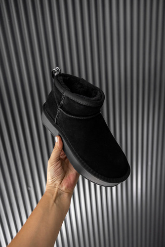 Botas Mujer Urban Cow Pander Pantubotas Con Corderito Bajas