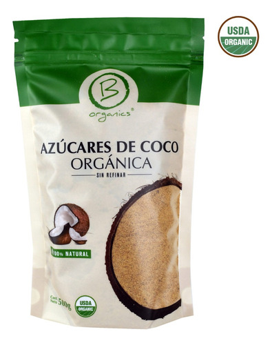 Azúcar De Coco 500 Gr B-organics