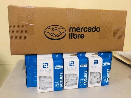 Imagen 6 de 8 de Taquetes Plástico Raziio Kit Surtido 50 Cajas Individuales