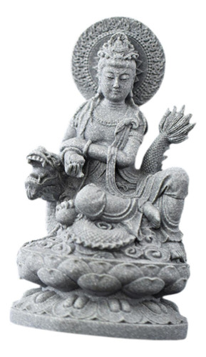 Estatua De Guan Yin, Regalo Chino, Adorno De Piedra,