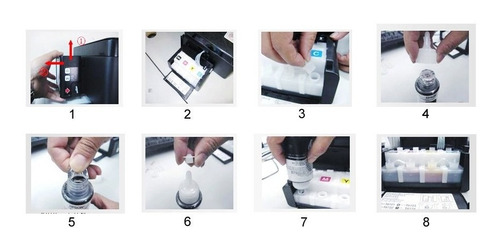 Imagen 6 de 9 de Papel Fotográfico Brillante A4 200gr + Tinta Para Epson 664