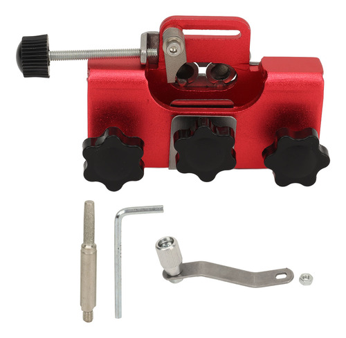 Kit De Afilado De Motosierra Con Manivela Roja