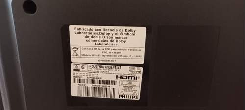Imagen 6 de 6 de Smart TV Philips 5800 Series 32PHG5813/77 LED Saphi HD 32" 110V/240V