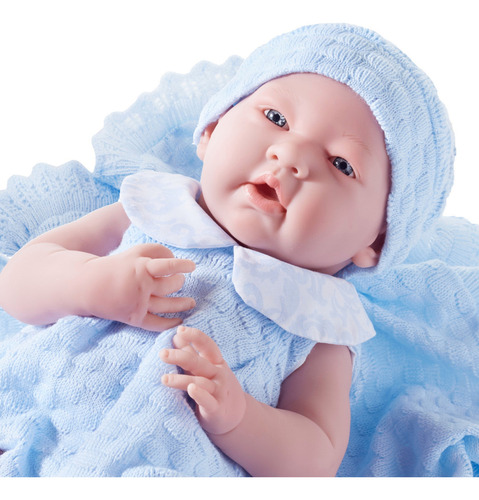 Muñeca Jc Toys Group, Inc. La Newborn Boy In Blue