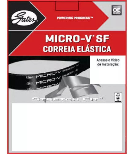 Correia Elástica Ar Condicionado Subaru Impreza 2.0 2010 10