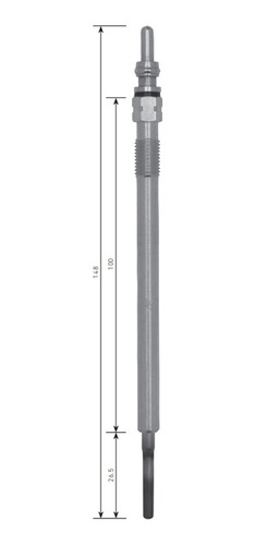 Calentador Jeep Cherokke 2005/ 148mm