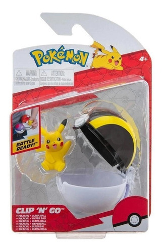 Pokemon Clip And Go Pikachu + Ultra Ball Sunny 2606