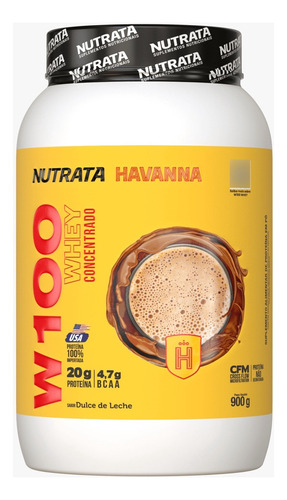 Whey Nutrata Havanna W100 Doce De Leite Delicioso