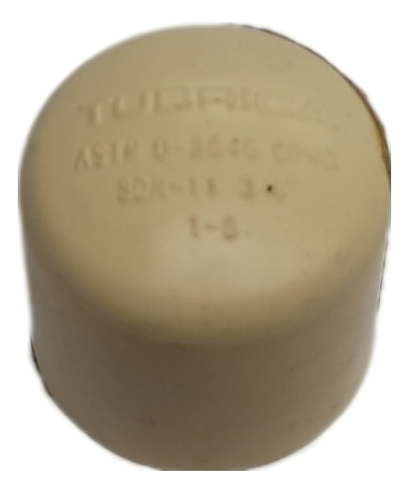 Tapon Cpvc 3/4 Soldar Para Agua Caliente