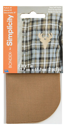 Parches De Sarga Termoadhesivos Bondex De 5 X 7 Cm, 2 Unidad