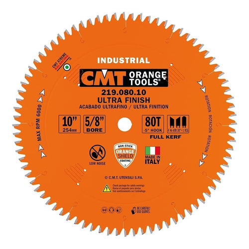 Cmt 219.080.10 Inglete Compuesto Deslizante Industrial Y Hoj