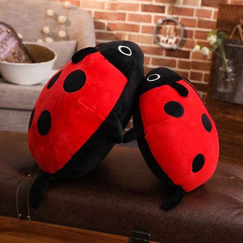 Cojín De Peluche Plush Toys Simulation-star Ladybird Doll