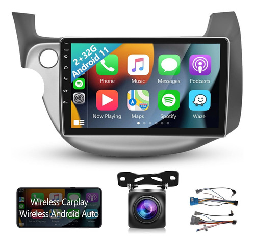 Estéreo Android 2+32g Para Honda Fit - Compatible Con Carp.