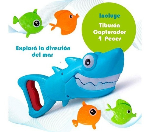 Imagen 2 de 7 de Sharky Atrapa Los Peces Isakito0010