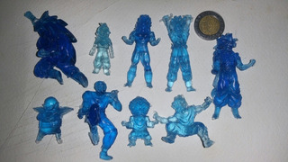 muñecos de goma de dragon ball
