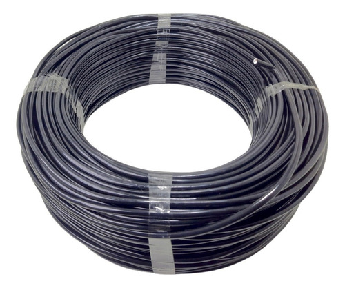 Fio 4mm Flexivel 40 Metros Cabo Flexivel 4mm C/ 40m 750v Cobertura Preto