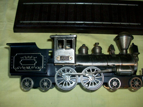 Tren Antiguo Gigante Decorar De Coleccion Jose Maria Cruxent