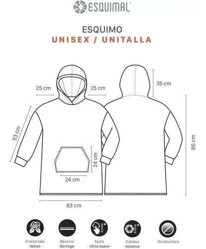 Pijama Blanket Sudadera De Borrega Giant Sleeping Blanket