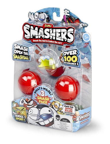 Smashers Pack 3 Figuras Sorpresa Futbol Coleccion Wab Edu