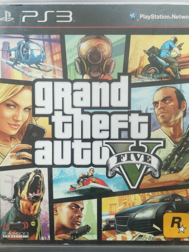 Grand Theft Auto 5 Ps3 Físico Original Playstation 3