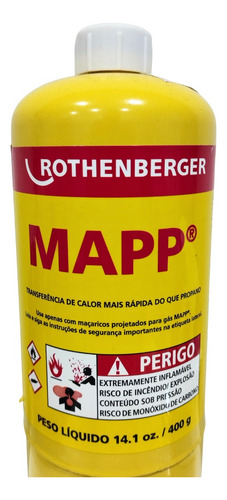 Refil Para Maçarico Map Pro Rothenberger
