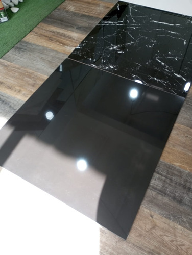 Porcelanato Negro Brillante 60x60