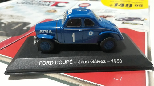 Ford Coupe Juan Galvez 1958. Colección Tc Y Fascículo.nuevo.