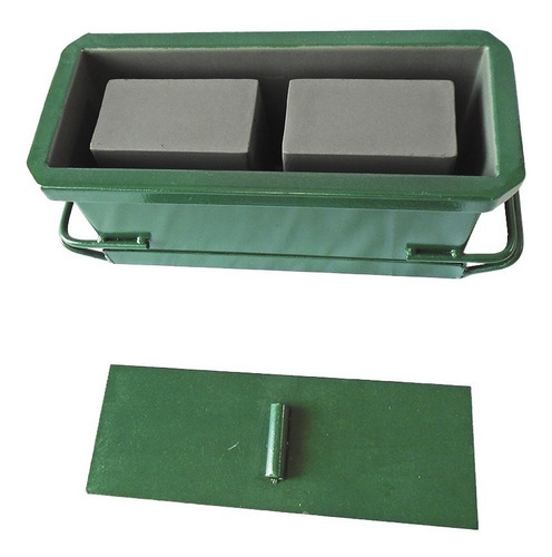 Imagem 2 de 3 de Forma Manual Bloco 12 Com Fundo Medidas 11,5 X 19 X 39 Cms