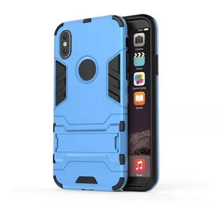 Funda Para iPhone Hybrid Iron Man Armor 2 En 1 X 8 7 6 6