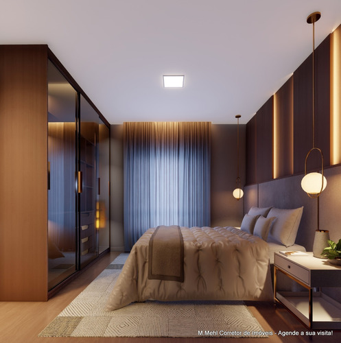 Imagem 11 de 30 de Cobertura Com 2 Dormitórios À Venda Com 185.91m² Por R$ 960.000,00 No Bairro Mercês - Curitiba / Pr - M2me-wsrc1006