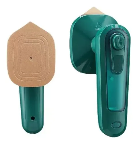 Plancha De Ropa Viajera Mini Portatil Color Verde