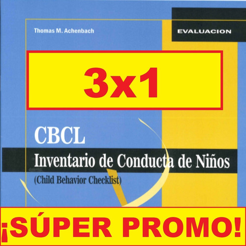 Cbcl Inventario De Conducta Niños 6 A 18 Años Con Corrector