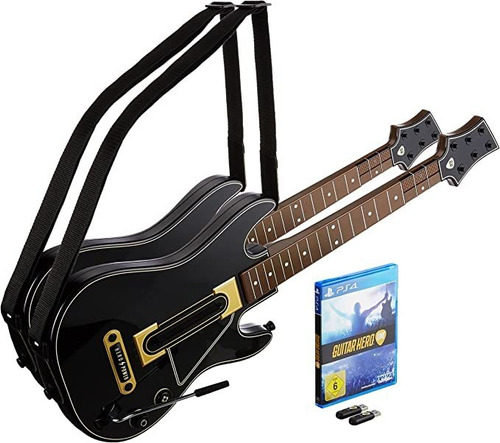 Guitar Hero Live Doble + Juego, Sin Caja, Para Ps4 Y Ps5