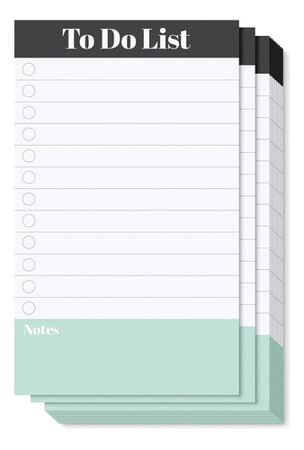 Bloc De Notas Lista De Tareas De 3 X5 , 100 Tarjetas De...