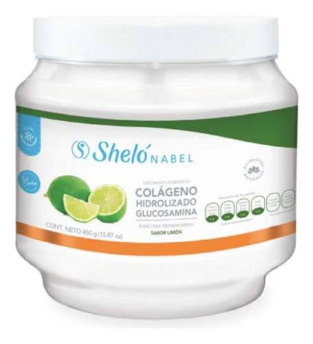 Colágeno Con Glucosamina Antioxidante Sheló Nabel 450g