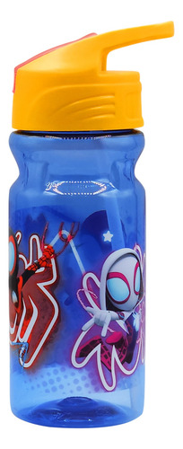 Botella De Agua Ligera Con Manija Para Niños Varios Diseños Spidey 1669-1141