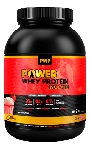 Suplemento Pwp Whey Protein Isolate 800g + Theraband! El Rey