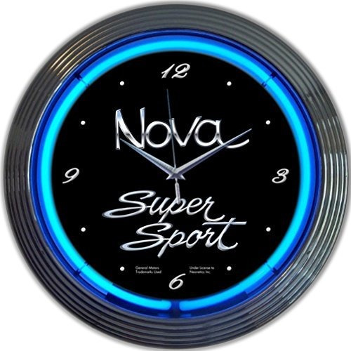 Neonetics Cars And Motorcycles Nova Super Sport Wall Reloj D