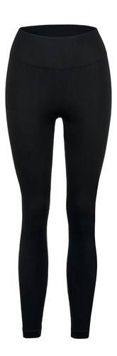 Pantalón Mujer Legging Seamless Spirit Sportfitness Negro