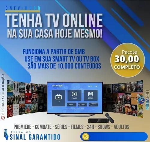 Imagem 1 de 2 de Tv A Cabo Pela Internet Na Sua Smartv/smartphone...