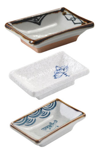 Prato Japonês De Sushi, Prato De Óleo, Pudim De Caramelo 3