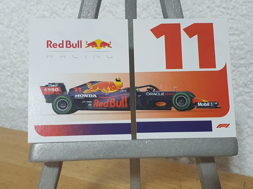 2 Tarjeta Sticker Album Topps Formula 1 F1 Sergio Pérez 