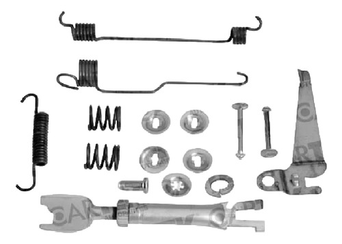 Kit Freno De Tambor Ford Courier 2001-2002-2003 Tras Ctk