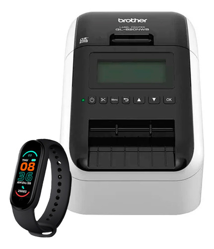 Impresora Termica De Etiquetas Brother Ql-820nwb+ Smartwatch