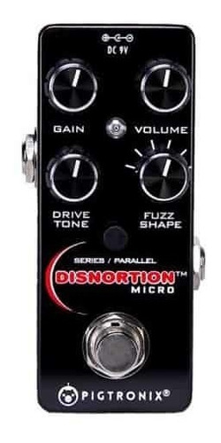 Pigtronix Pedal Guitarra Disnortion  Micro Fuzz Y Overdrive